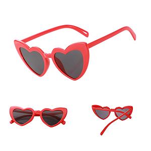 Сонцезахисні окуляри Серце Вінтаж Vikrami lighting 4 шт Білий synthetic.ua - Фото 1