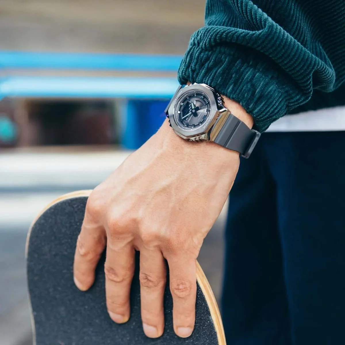 Часы Casio Мужские GM-S2100B-8AER, фото №8 Часы Casio Мужские GM-S2100B-8AER, фото №8