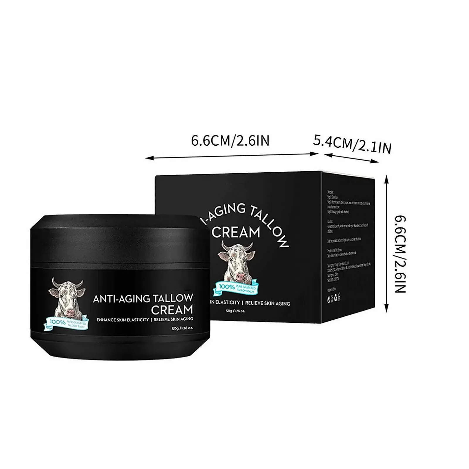 Антивіковий крем для чоловіків Tallow Creme Anti-Aging Face Cream з яловичим жиром 50 г, фото №7 Антивіковий крем для чоловіків Tallow Creme Anti-Aging Face Cream з яловичим жиром 50 г, фото №7