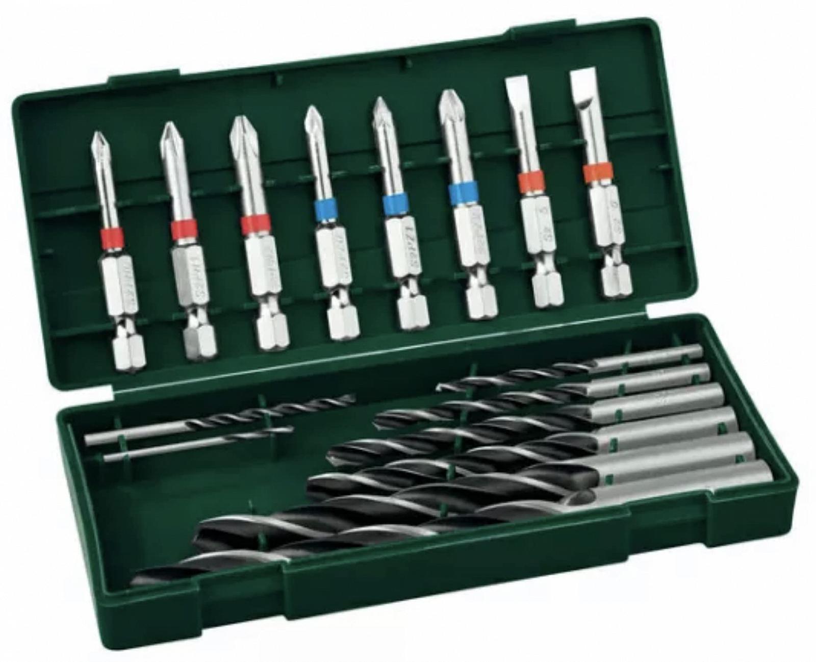 Шуруповерт Parkside 17-елементний набір 20 В, фото №7 Шуруповерт Parkside 17-елементний набір 20 В, фото №7