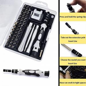 Набір викруток Precision 52-в-1 Магнітний Міні Комп'ютерний synthetic.ua - Фото 1