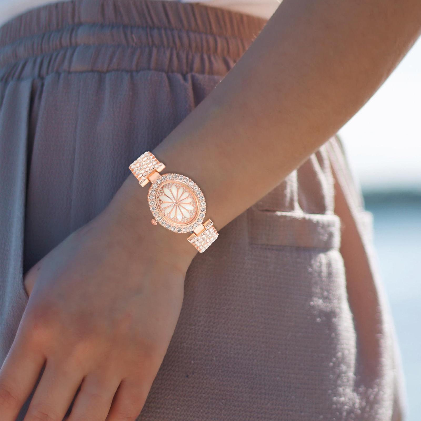 Часы женские PartyKindom с блестками для праздников и дней рождения для офиса и отдыха, фото №4 Часы женские PartyKindom с блестками для праздников и дней рождения для офиса и отдыха, фото №4