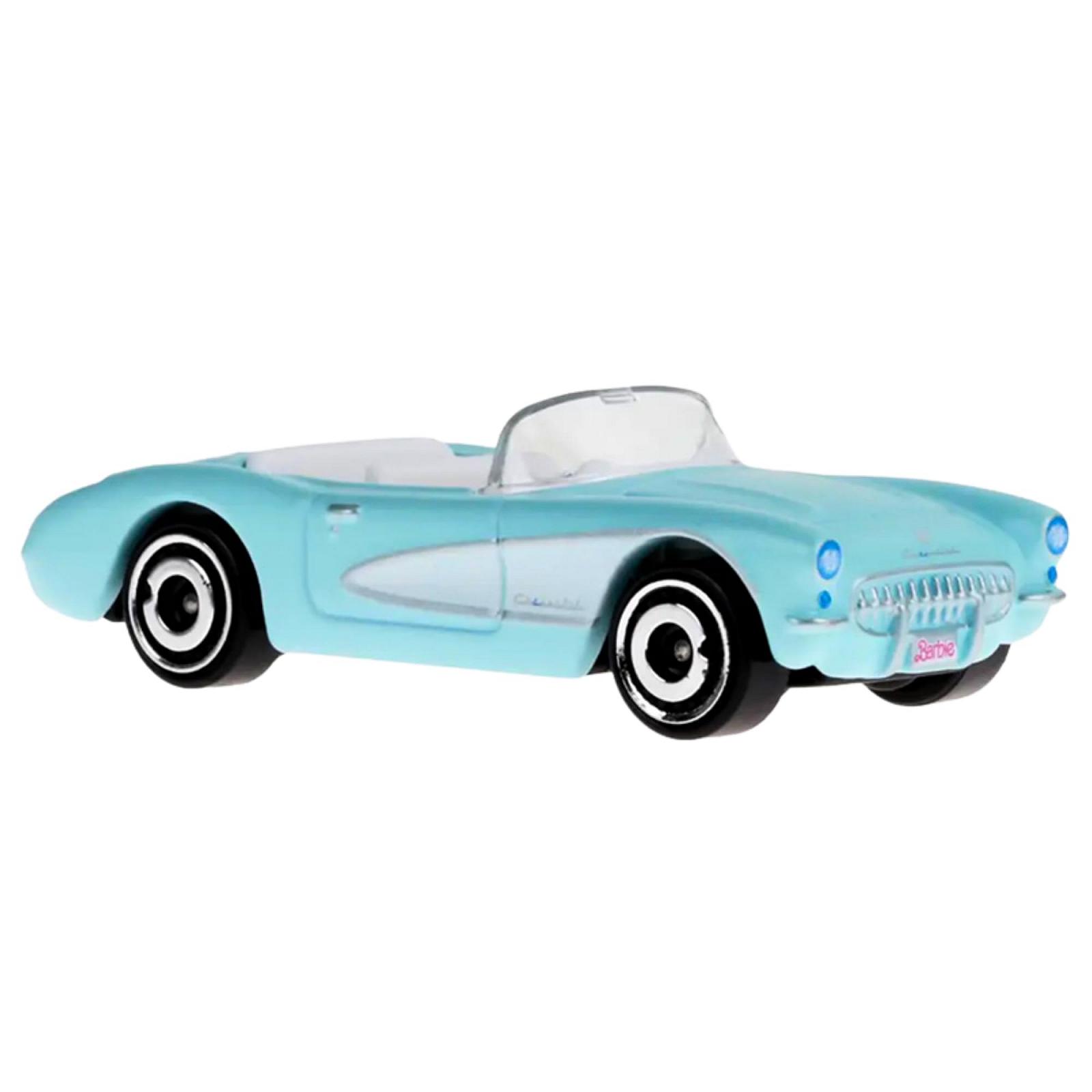 Hot Wheels HW Screen Time 1956 Corvette HKK87 Barbie The Movie Short Card 2023, фото №2