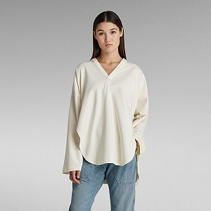 Женский свитер G-Star RAW Flower Photo Graphic Loose Sw - S - Фото 1