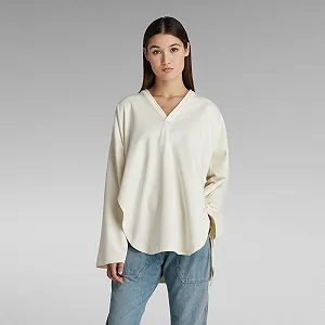 Женский свитер G-Star RAW Flower Photo Graphic Loose Sw - S - Фото 1