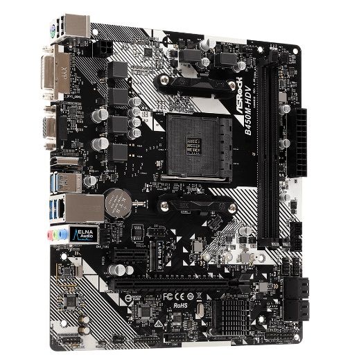 Материнська плата ASRock B450M-HDV R4.0 Socket AM4 , фото №4