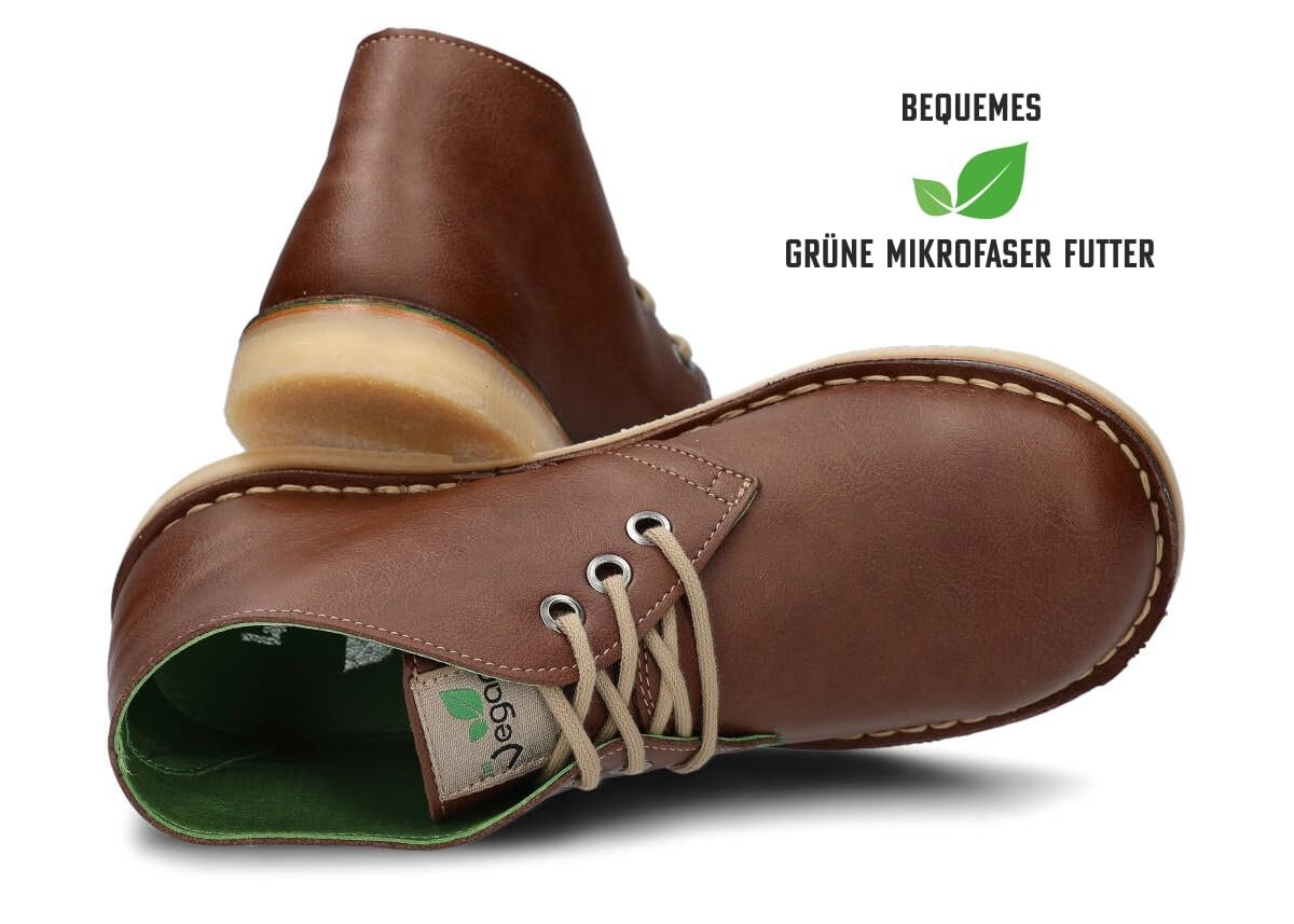 Чоловічі черевики Nagaba Шкіряні на шнурівці, фото №4