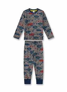Піжама Sanetta для хлопчиків Сірий - Фото 1