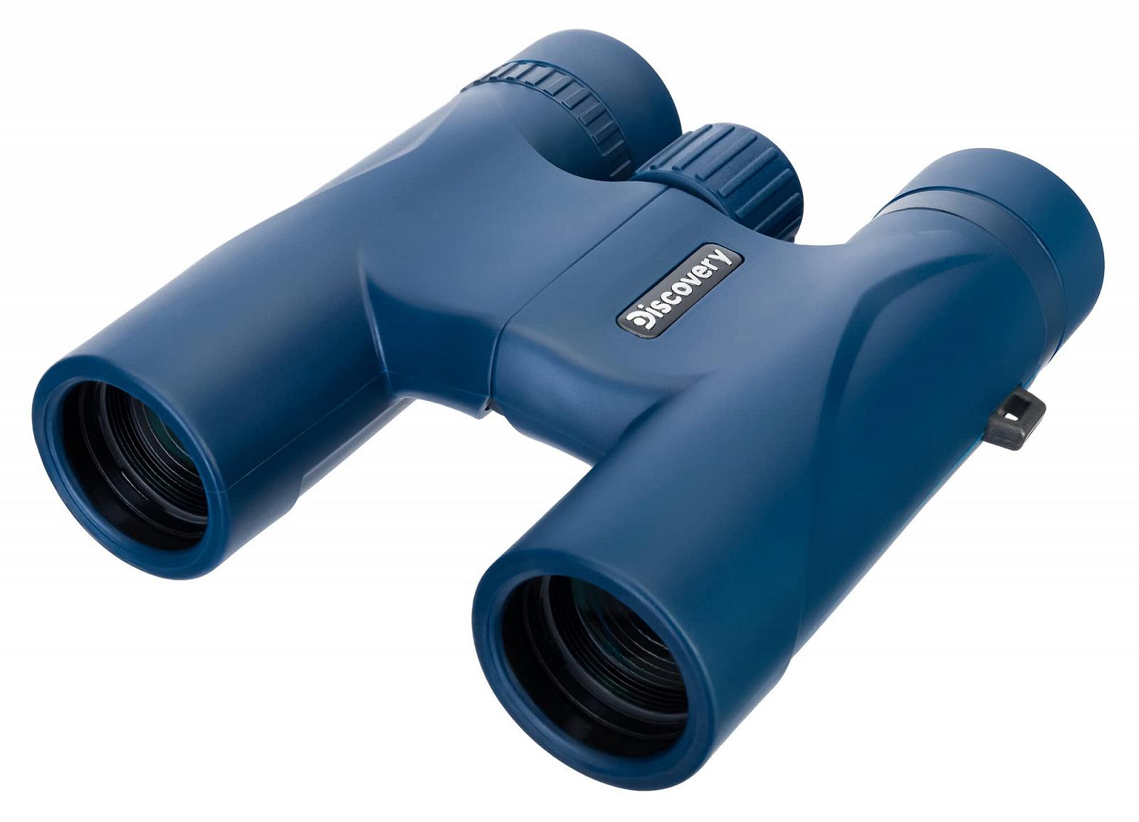 Discovery Elbrus 10x25 Бінокль з даховою призмою Міні для активного відпочинку та спортивних заходів Синій, фото №1