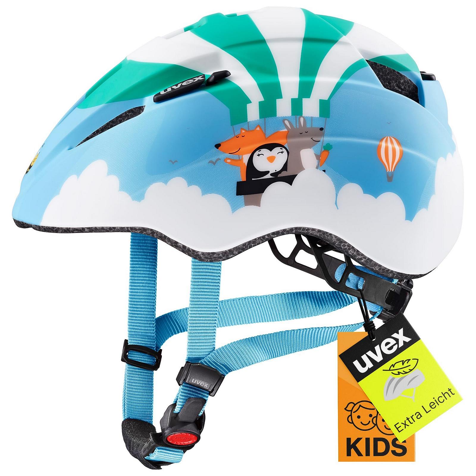 Шлем Uvex Kid 2 cc, регулируемый размер, с возможностью расширения с помощью LED-освещения, фото №1