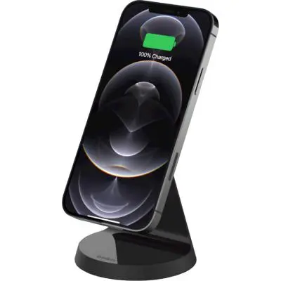 Зарядное устройство Belkin MagSafe iPhone 12 Wireless Charger WIB003BTBK, фото №5