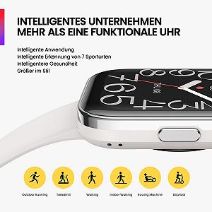 Смарт-годинник Amazfit Bip 5 Unity 46 мм, сірий synthetic.ua - Фото 1