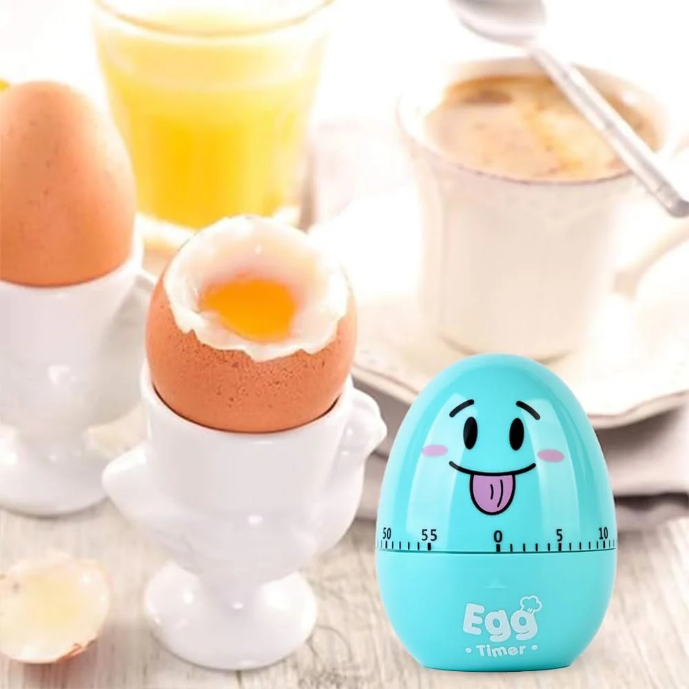 Таймер кухонный механический Egg Timer Яйцо, фото №4