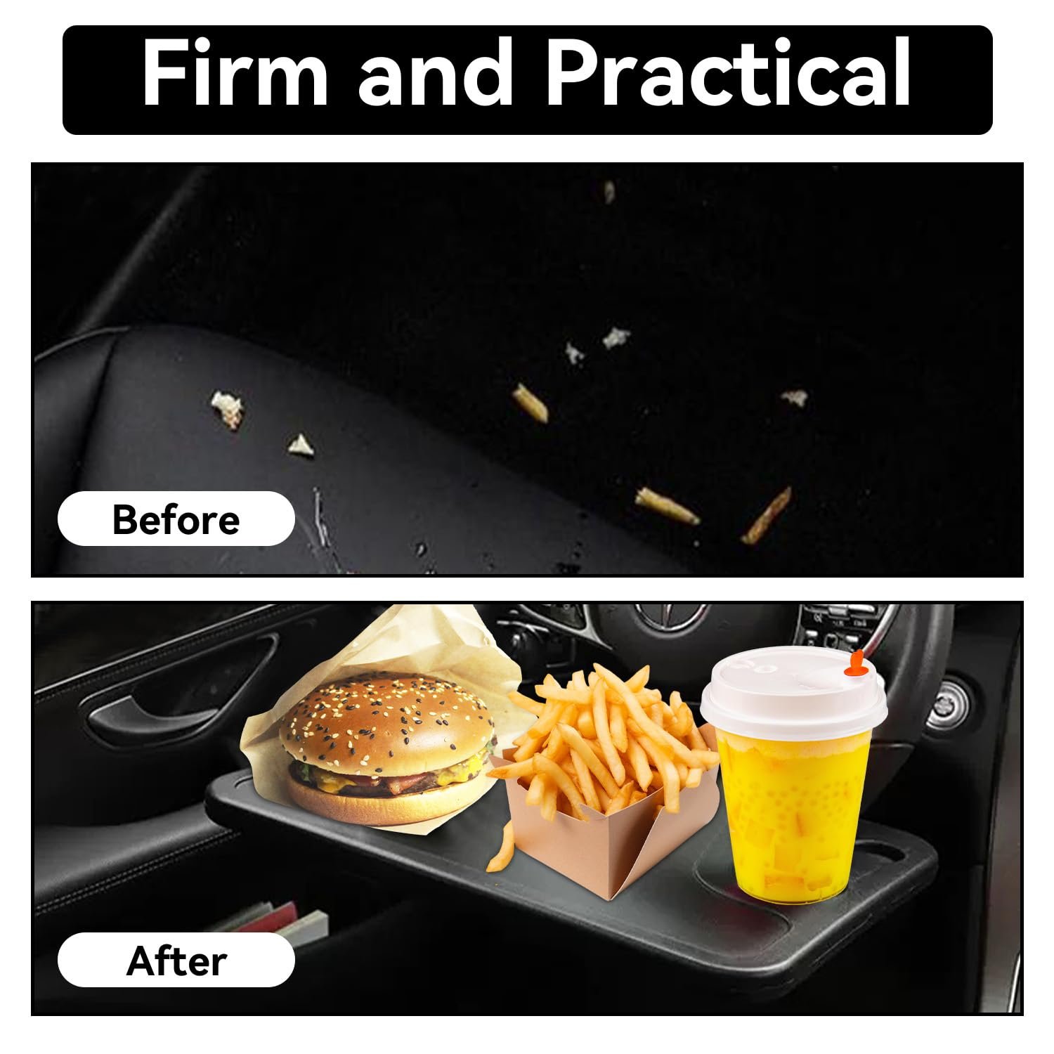 Столик на руль Tissting, Двусторонний портативный столик для ноутбука с прочной поверхностью, Многофункциональный автомобильный столик для тех, кто ездит на работу и путешествует, фото №5 Столик на руль Tissting, Двусторонний портативный столик для ноутбука с прочной поверхностью, Многофункциональный автомобильный столик для тех, кто ездит на работу и путешествует, фото №5