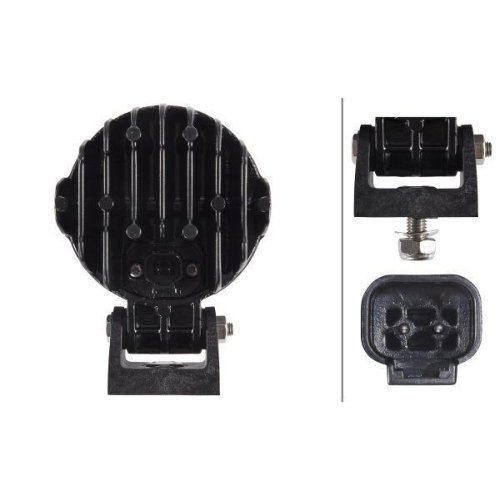 Рабочая фара HELLA 1G0 996 263-031 для CASE IH AGCO FLIEGL, фото №2