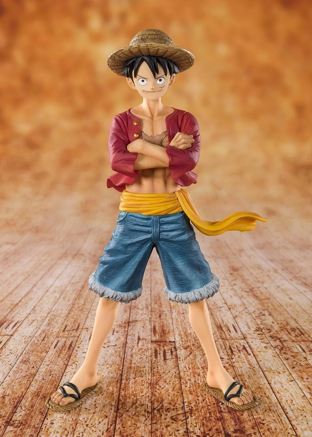 Фигурка Bandai One Piece Figuarts Zero re-Run Monkey d. Luffy Straw Hat 14 см, фото №2