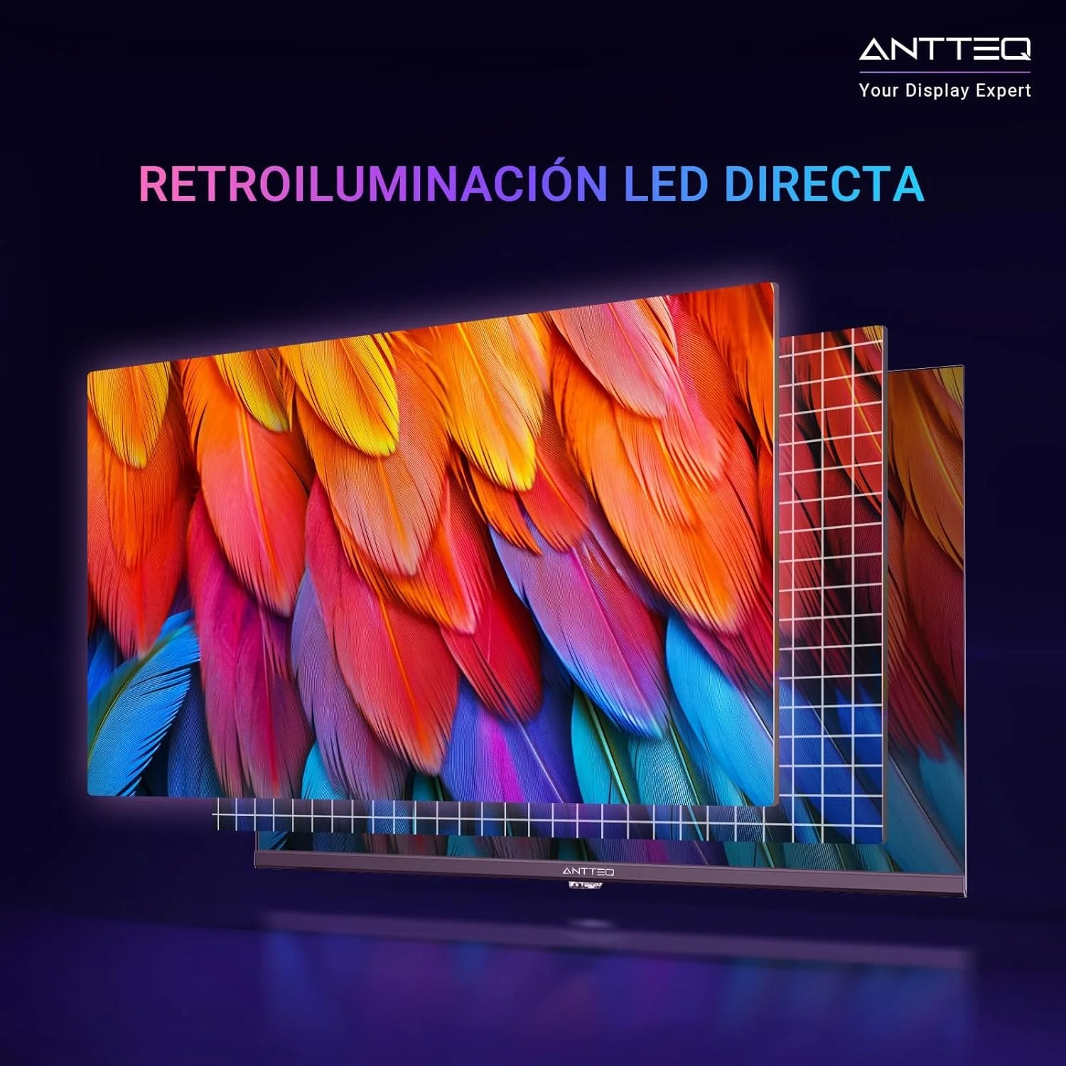 Телевизор 24" Antteq AV24H3 / HD / 60 Гц / VA / Smart TV / Wi-Fi / T2, фото №4