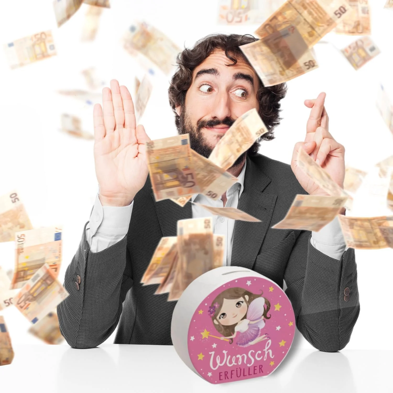 Скарбничка Керамічна Фея Wish Fulfiller, фото №7