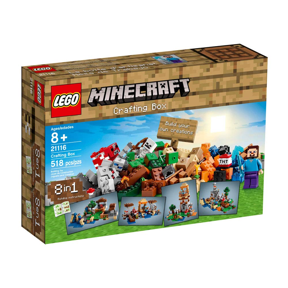 Блоковий набір LEGO Minecraft Crafting Box, фото №1