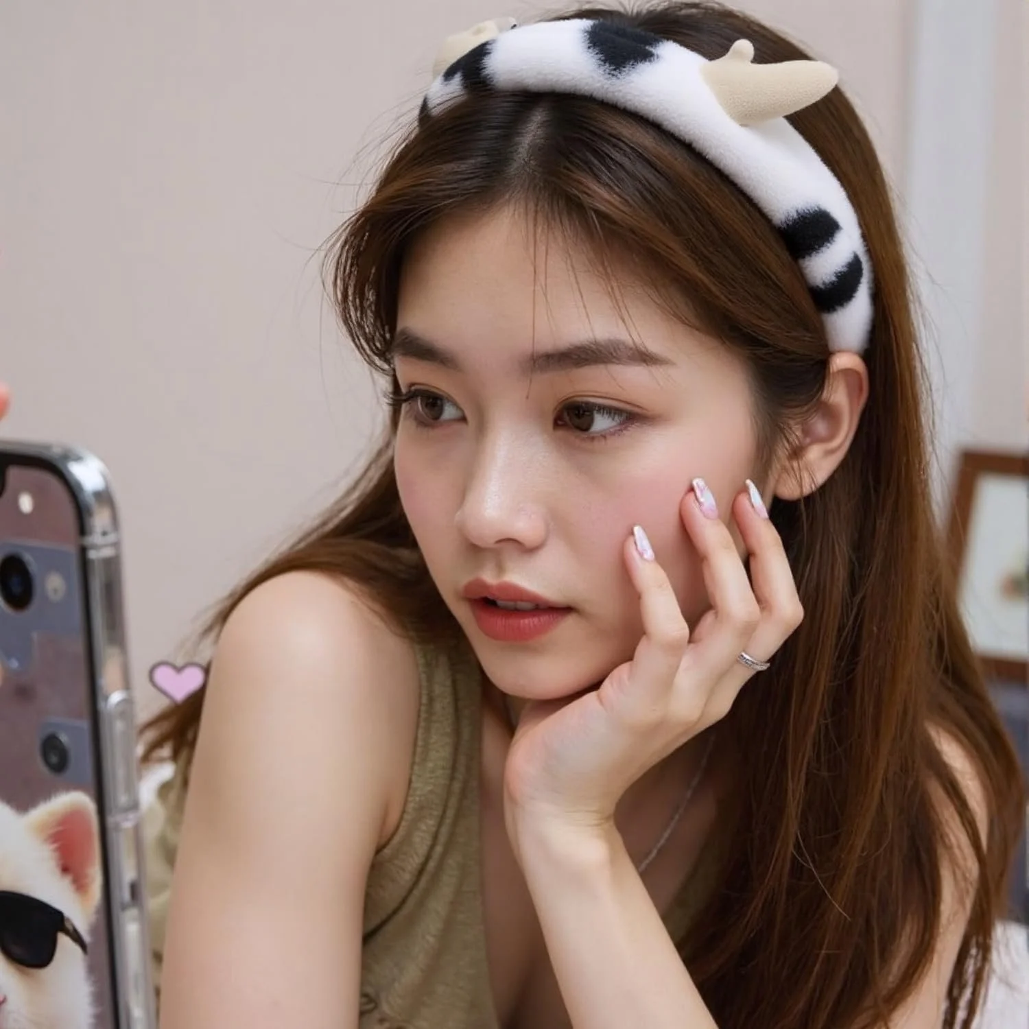 Пов'язка на голову Косметичний набір з 2 браслетами для вмивання зап'ястя, фото №4