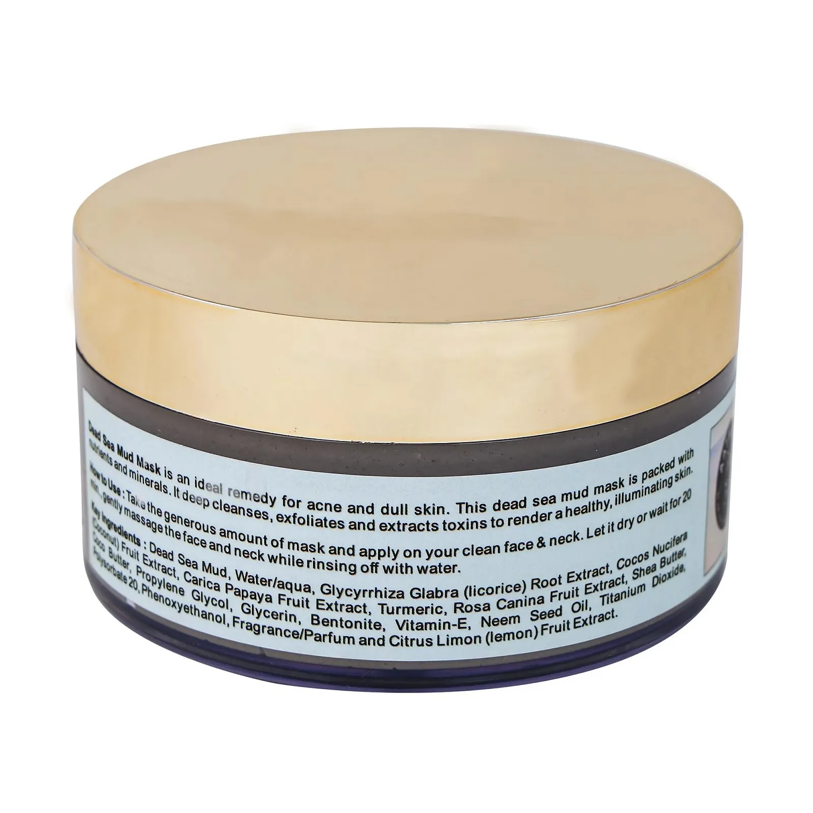 Маска для обличчя AATMANA з гряззю Мертвого моря для пружності шкіри, 250 г, фото №1