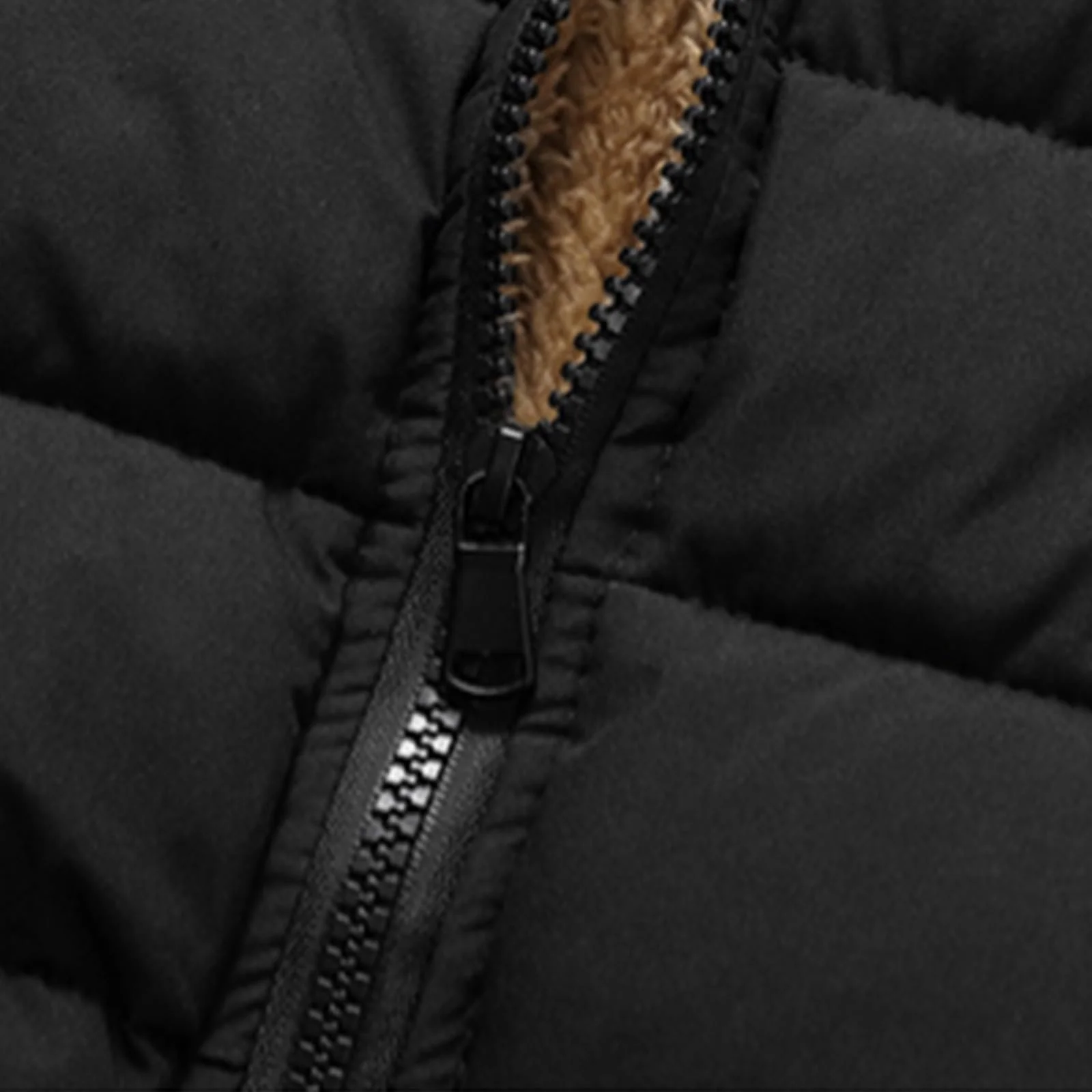 Дитяча стьобана куртка однотонна тепла пухова куртка з ведмежими вушками, фото №7