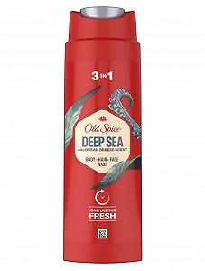 Гель для душу та шампунь 3-в-1 Old Spice Deep Sea для чоловіків 6 x 250 мл - Фото 1