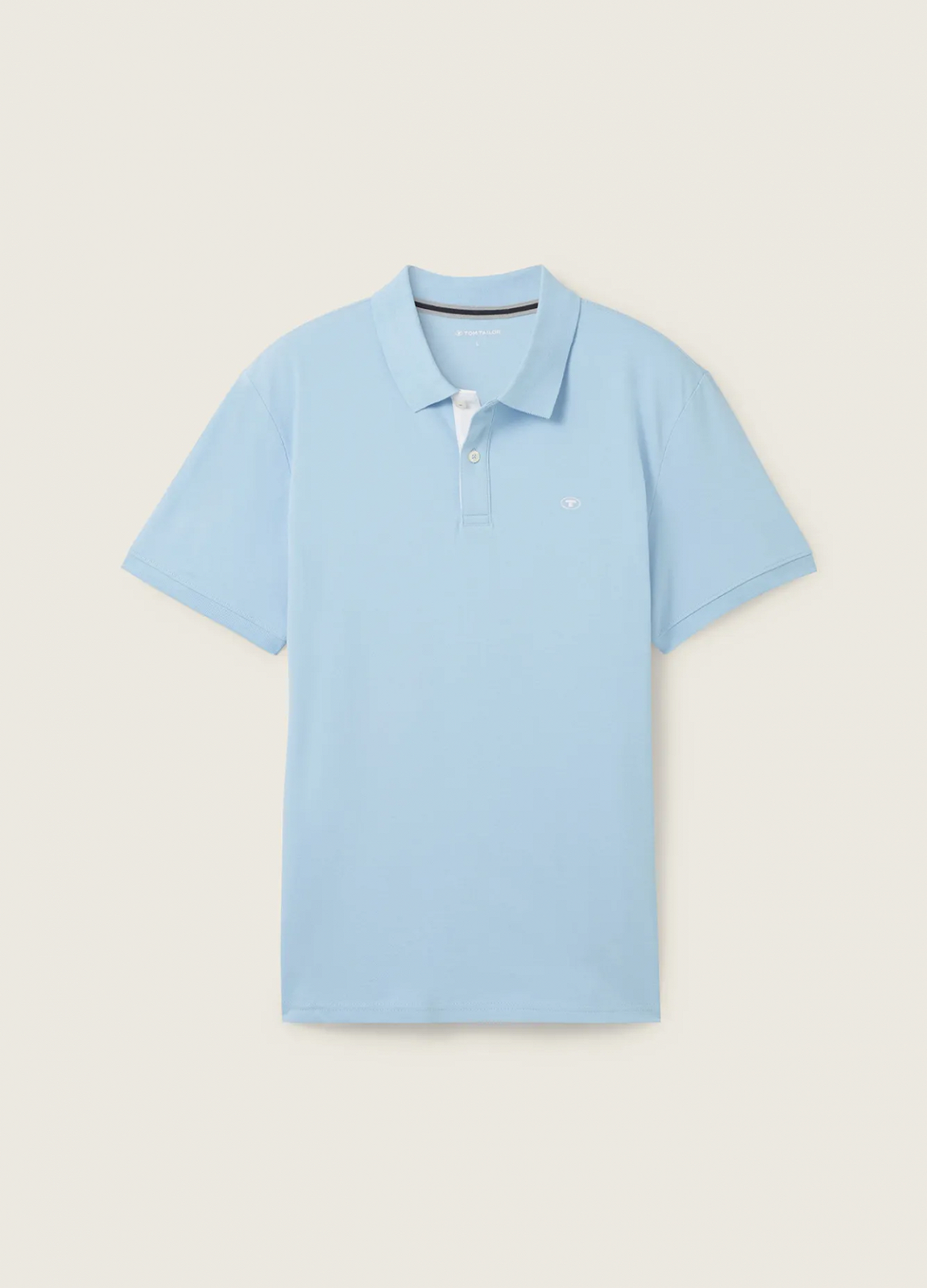 Рубашка-поло Tom Tailor Basic Polo 1031006-32245 Голубой L, фото №4