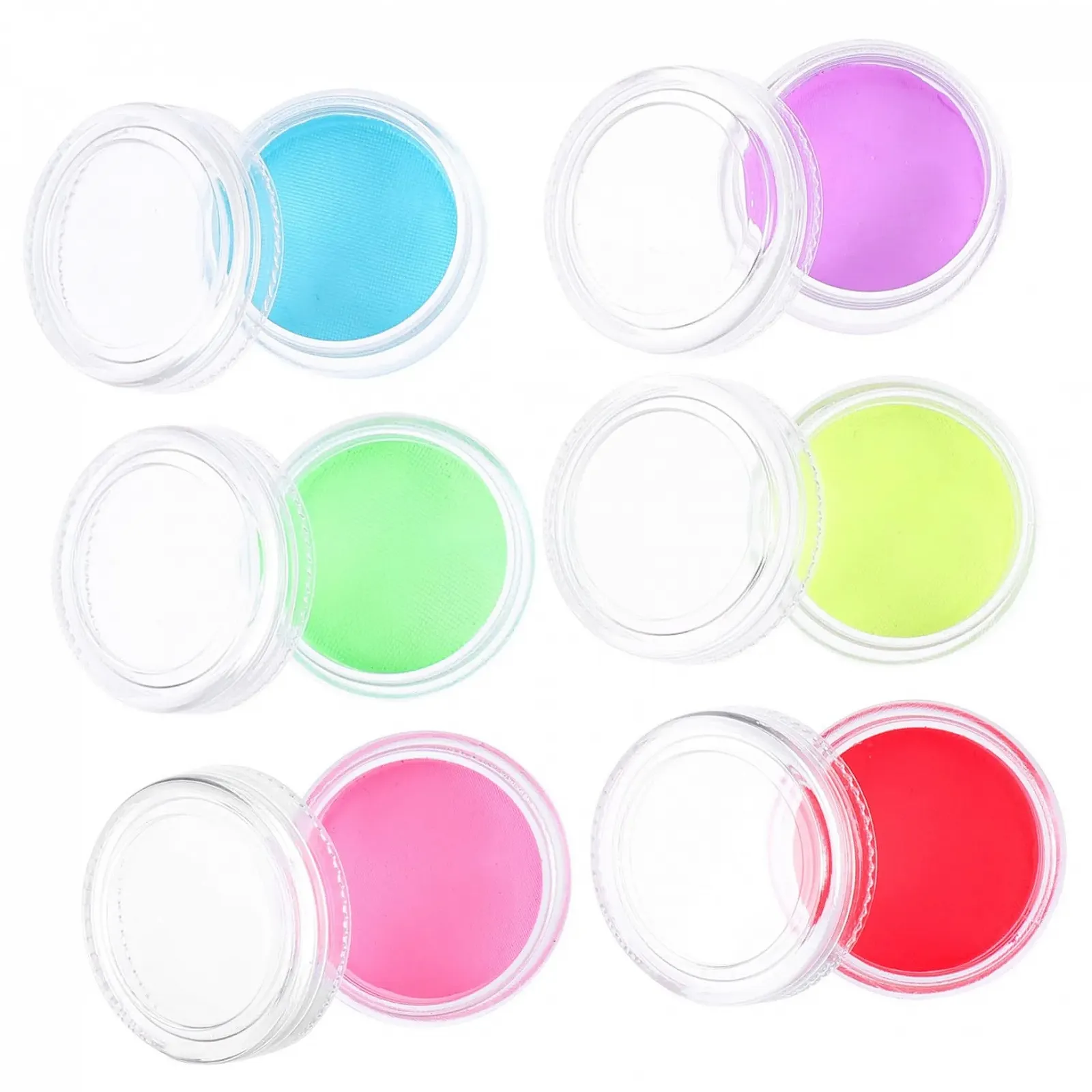 Набор Healvian Флуоресцентный Долговечный Стильный Гель-ЭлектроПодводка Крем-Подводка для глаз Портативный Набор теней для век Вечеринка, фото №1