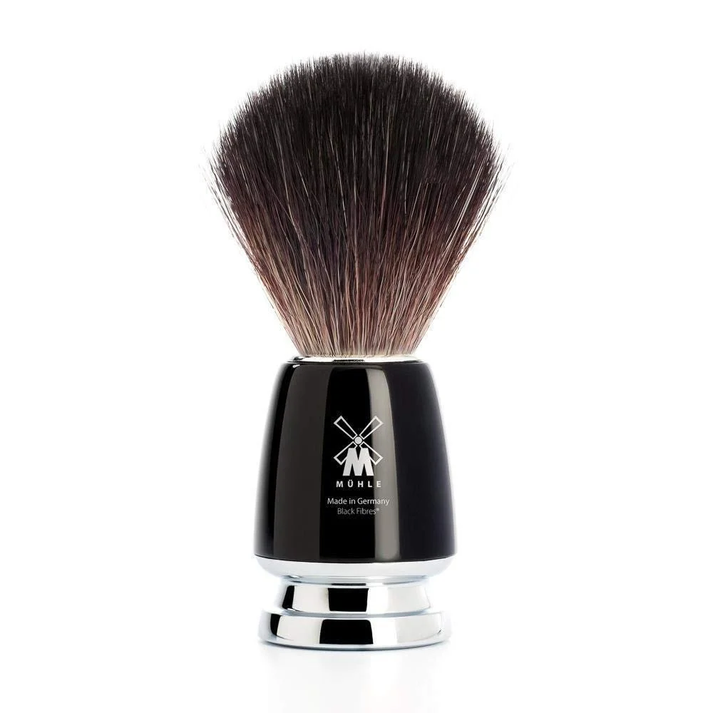 Набор для бритья Mühle Rytmo Series Black Fibre Т-образная бритва Черный, фото №3 Набор для бритья Mühle Rytmo Series Black Fibre Т-образная бритва Черный, фото №3