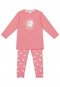 Купити Піжама SALT AND PEPPER для дівчаток з принтом коней - Фото 1 Піжама SALT AND PEPPER для дівчаток з принтом коней - Фото 1