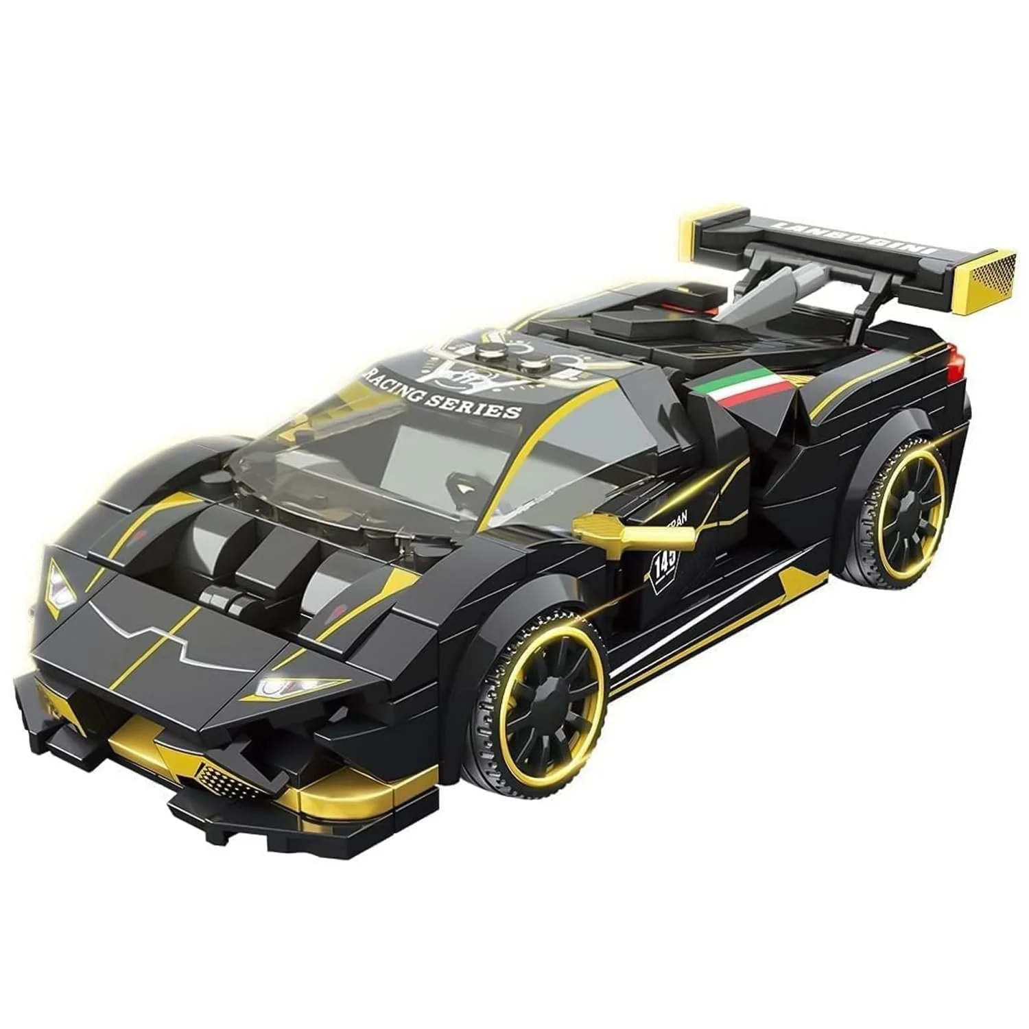 Конструктор YILETKC Quan Guan Technik Гоночний Автомобіль Lambo Speed Champions EVO, 360 деталей, фото №2