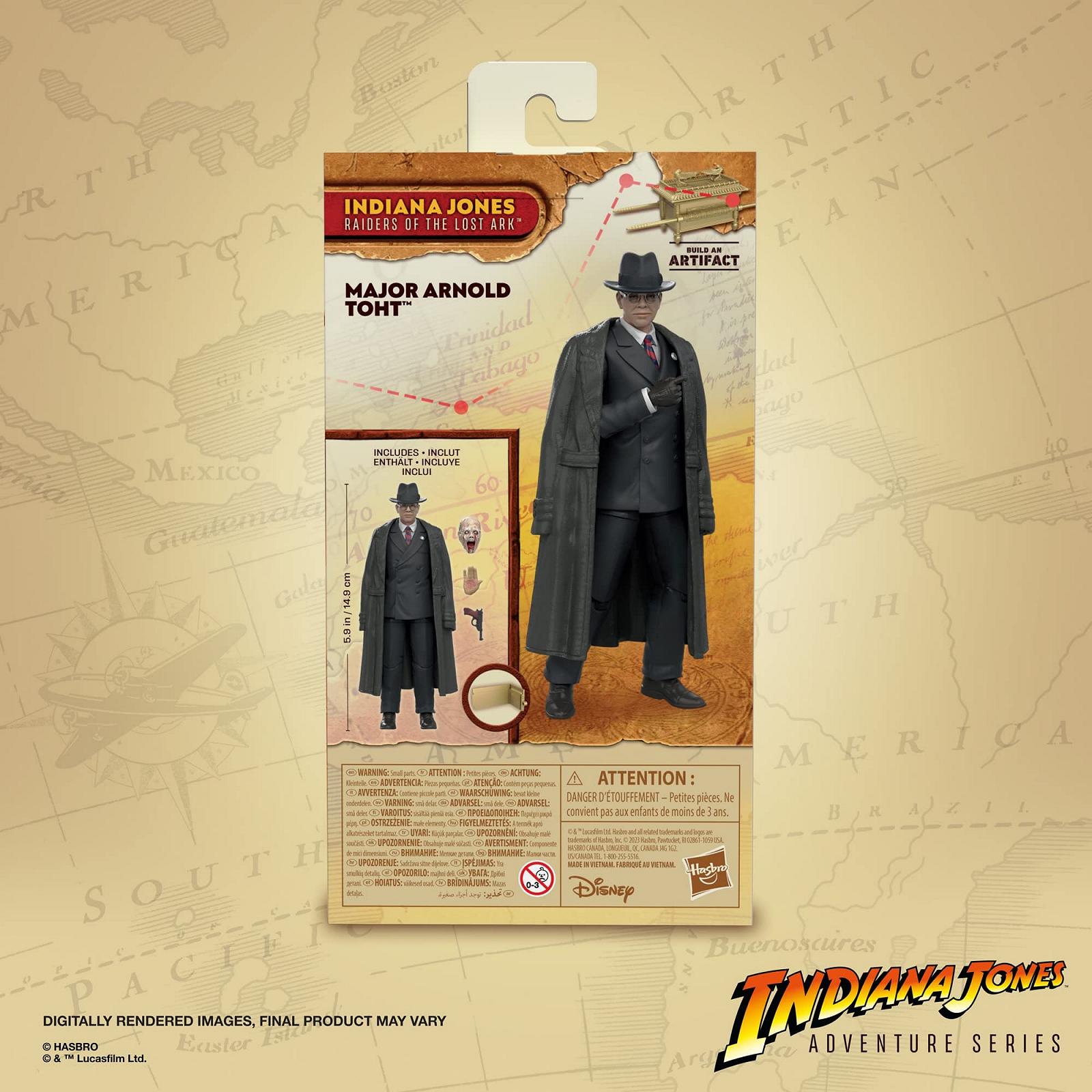Фігурка Major Arnold Toht Hasbro Adventure Series Jones and the Hunters of the Lost Treasure 15 см, Multi, фото №3