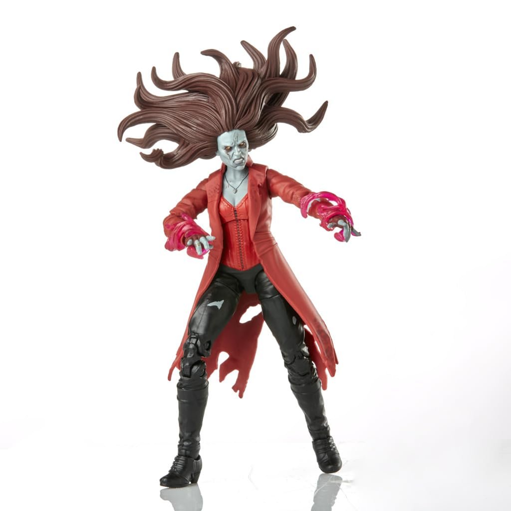 Фігурка Zombie Scarlet Witch Marvel Legends 15 см, фото №6