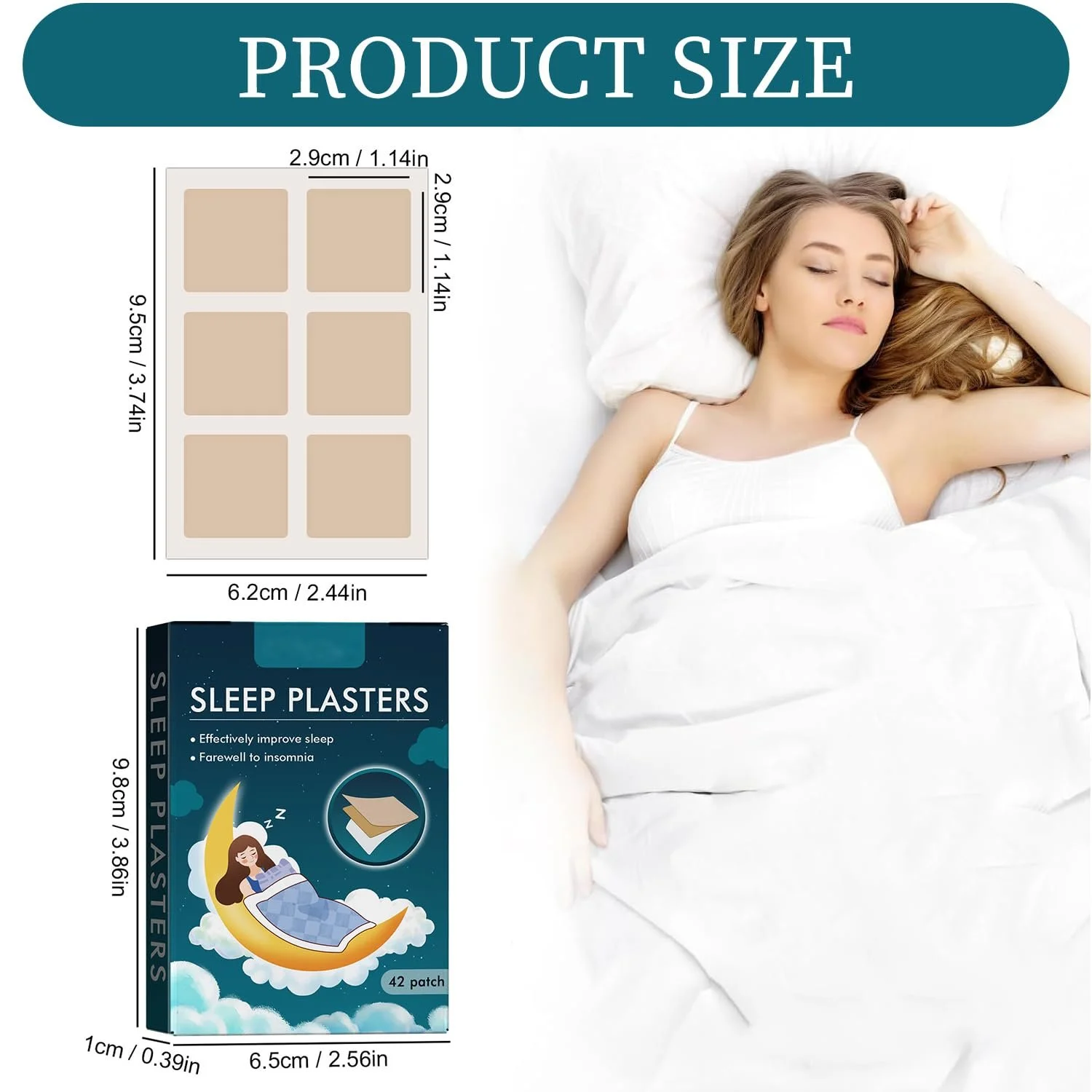 Пластирі для сну (42 шт.), фото №2