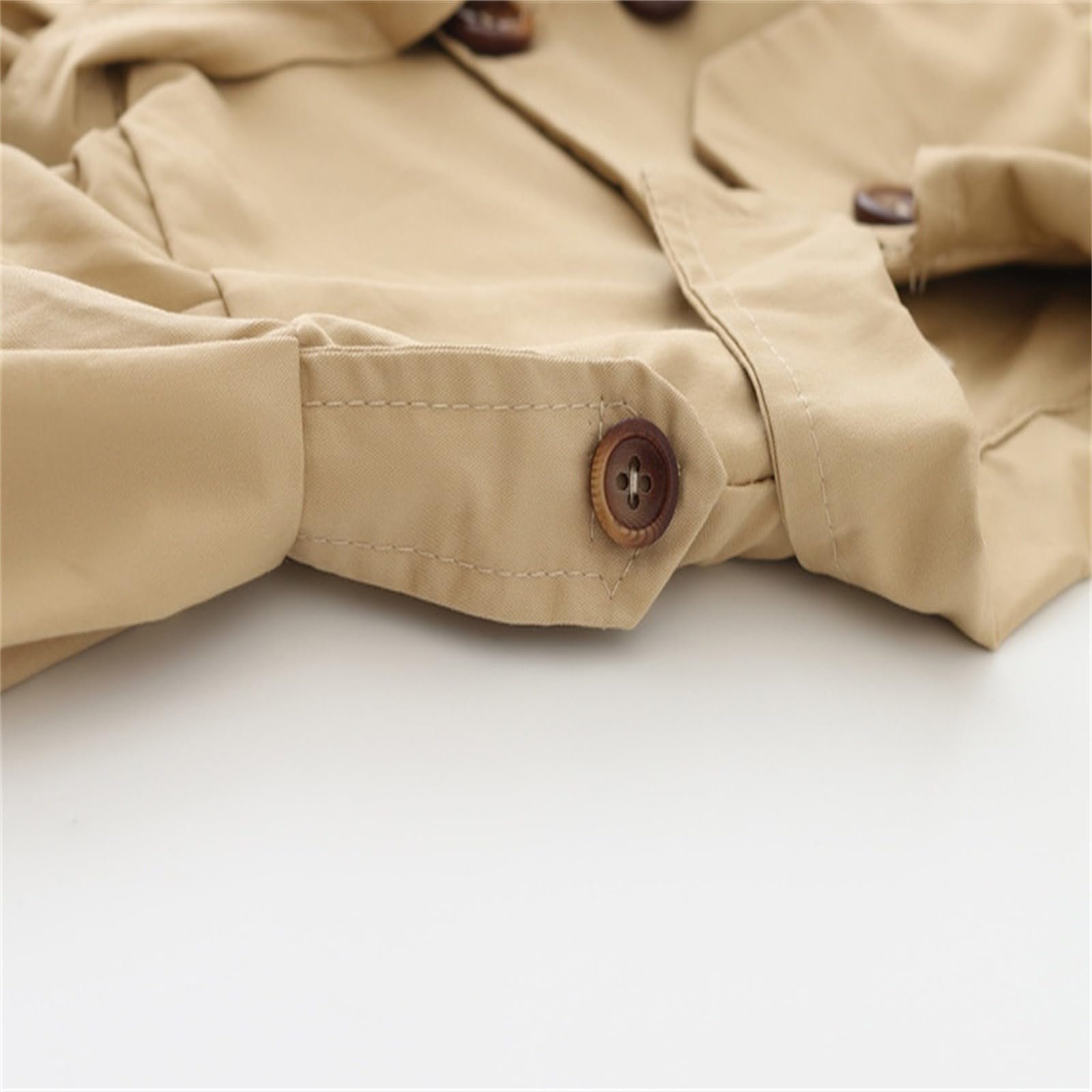 Тренч Generisch Для Дівчаток Однотонний, фото №4