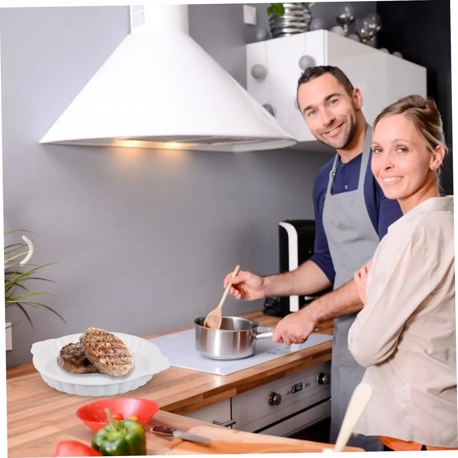 Форма для запікання керамічна VICASKY Binaural з двома ручками, фото №4 Форма для запікання керамічна VICASKY Binaural з двома ручками, фото №4