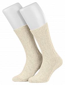 1 пара традиционных носков - не скользят и не царапаются - короткие носки-следки с косичками - хлопковые носки для кожаных штанов synthetic.ua - Фото 1