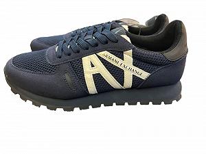Кросівки Armani Exchange Microsuede Inserts - Фото 1