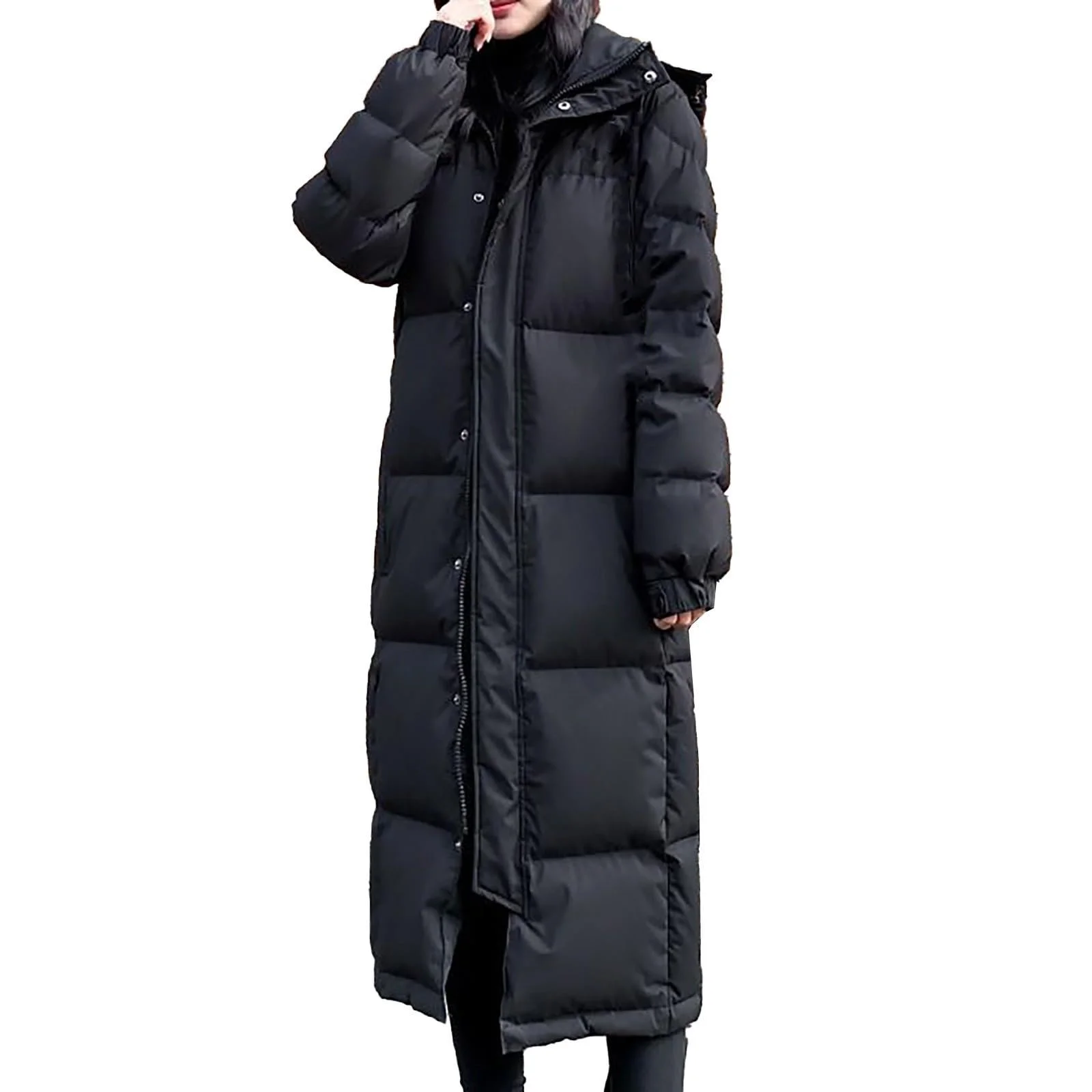 Женская длинная куртка Lazzboy, теплое, фото №1