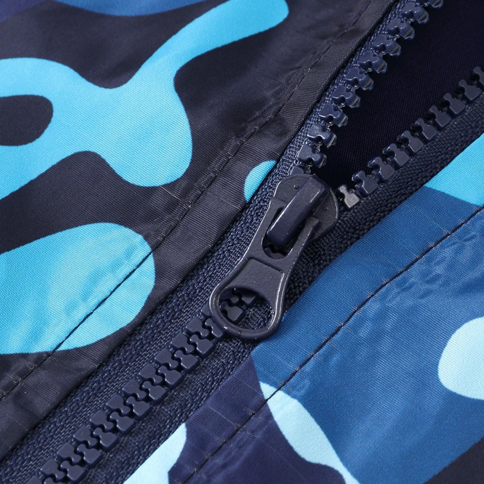 Детское ветрозащитное пальто для мальчиков с капюшоном на молнии для осенней непогоды и активного отдыха, фото №5