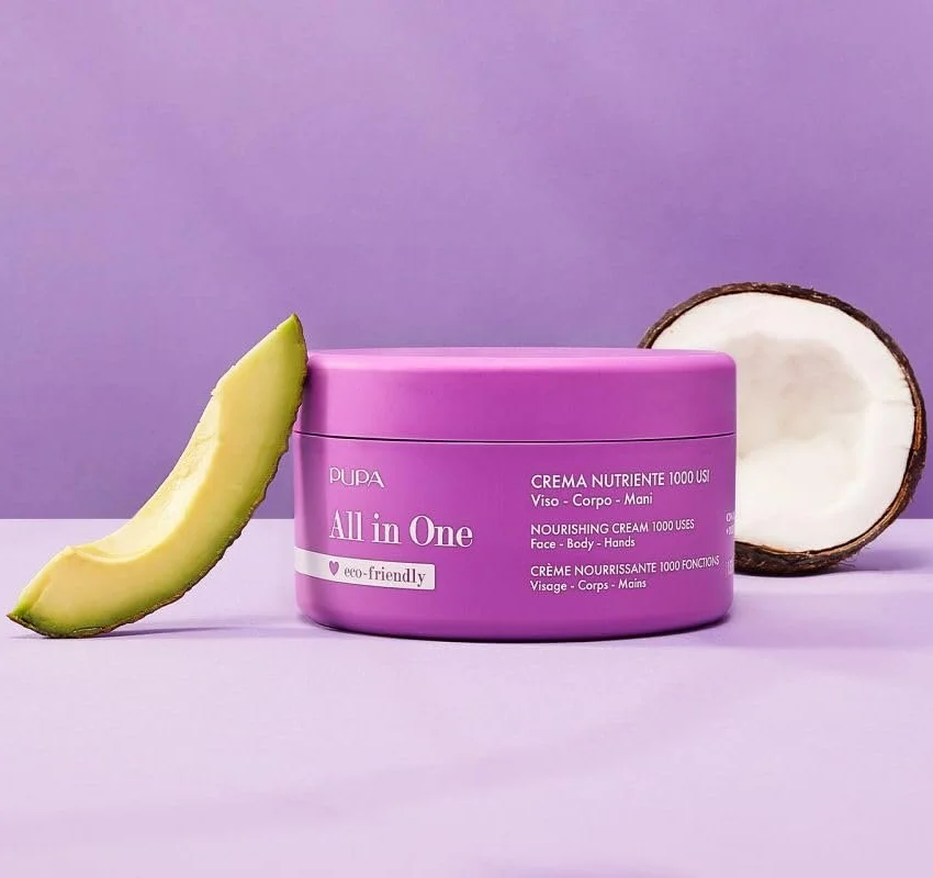 Крем для тіла, обиччя та рук PUPA All In One Nutriente 350 мл., фото №2