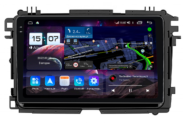 Штатна магнітола Abyss Audio QXR-9162 для Honda HRV VEZEL 2015, фото №1
