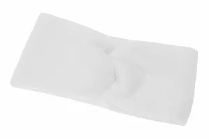 Купить Повязка для волос Хлопковая Эластичная Косметическая Белая, Ширина 8 см, Обхват 38 см - Фото 1 Повязка для волос Хлопковая Эластичная Косметическая Белая, Ширина 8 см, Обхват 38 см - Фото 1