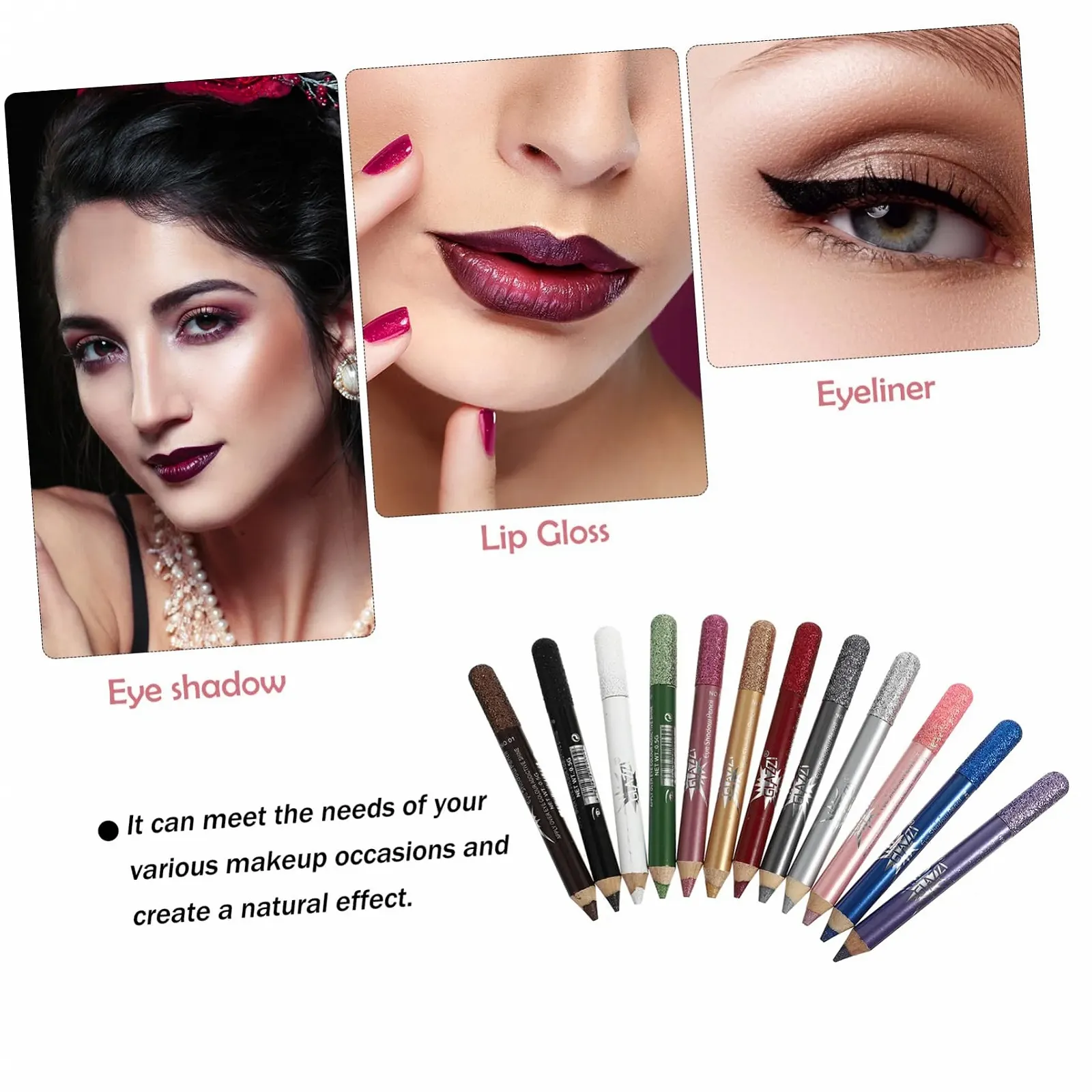 Олівець для підводки очей Beavorty перламутровий, фото №5 Олівець для підводки очей Beavorty перламутровий, фото №5