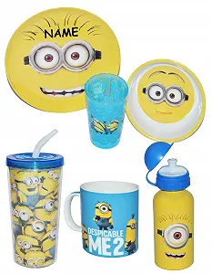 Набір дитячого посуду Minions - Фото 1