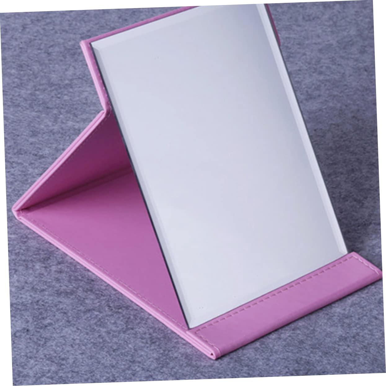 Металеве дзеркало Angoily PU складне портативне студентське, фото №4 Металеве дзеркало Angoily PU складне портативне студентське, фото №4