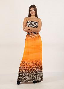 Платье Enna Levoni S-L Оранжевый (ND-ESV8-128-Orange) synthetic.ua - Фото 1