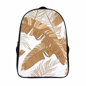 Рюкзак RSIUUODNF Leaf шкільний для дівчаток та хлопчиків, ергономічний дизайн, кампус, для підлітків, 40x28x16 см - Фото 1