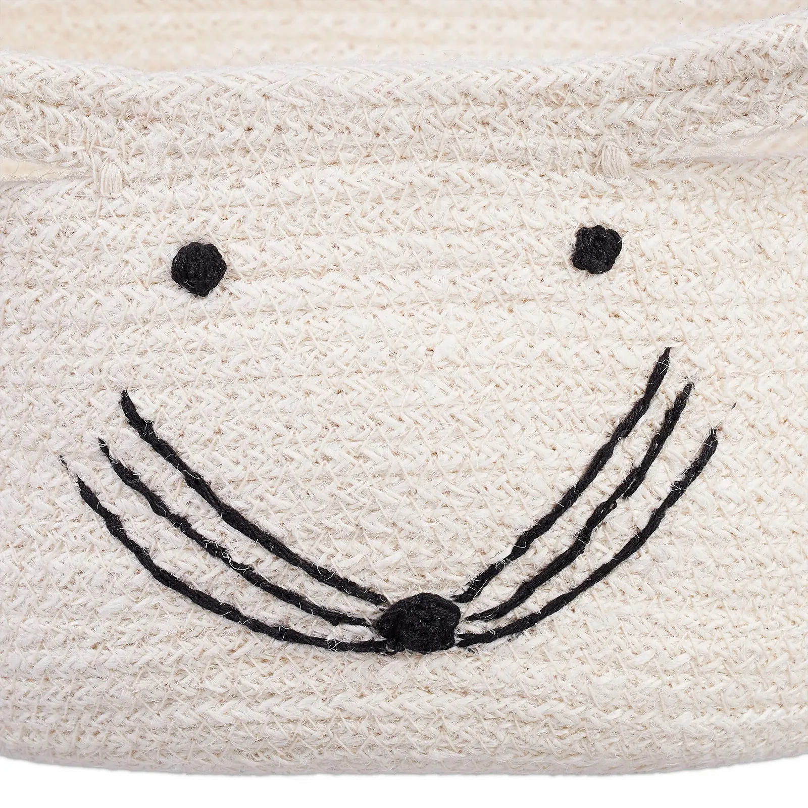 Комплект корзин для хранения, 3 шт. Relaxdays Мышка Белый/Черный, фото №7